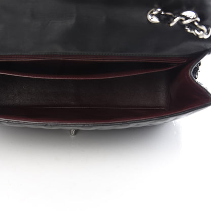 Chanel Lambskin Quilted Jumbo Single Flap Black 5 of 11