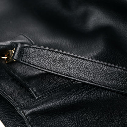 Chanel Calfskin Cerf Executive Shopper Tote Black 28 of 30