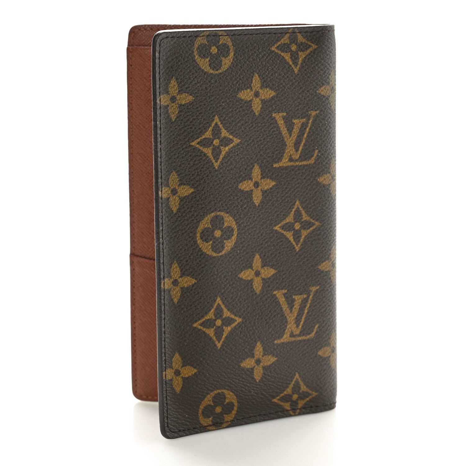 Louis Vuitton Monogram Porte Valeurs Checkbook Wallet 3 of 7