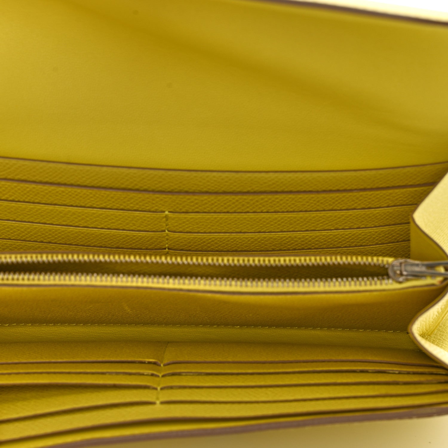 Hermes Epsom Constance Long Wallet Lime 5 of 11
