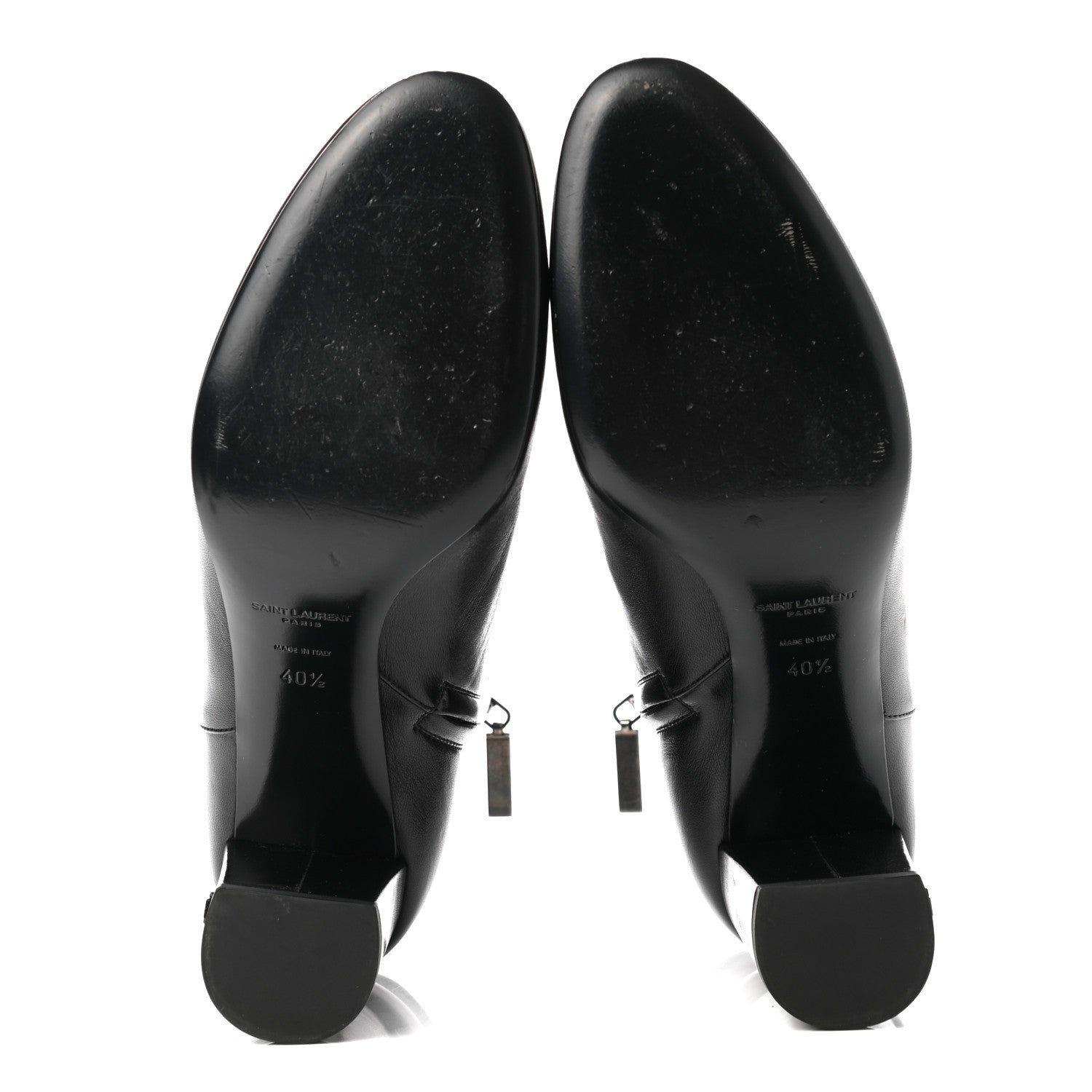 Saint Laurent Nappa Vendome Loulou Ankle Zip Boot 40.5 Black 5 of 13