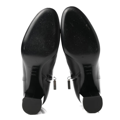 Saint Laurent Nappa Vendome Loulou Ankle Zip Boot 40.5 Black 5 of 13