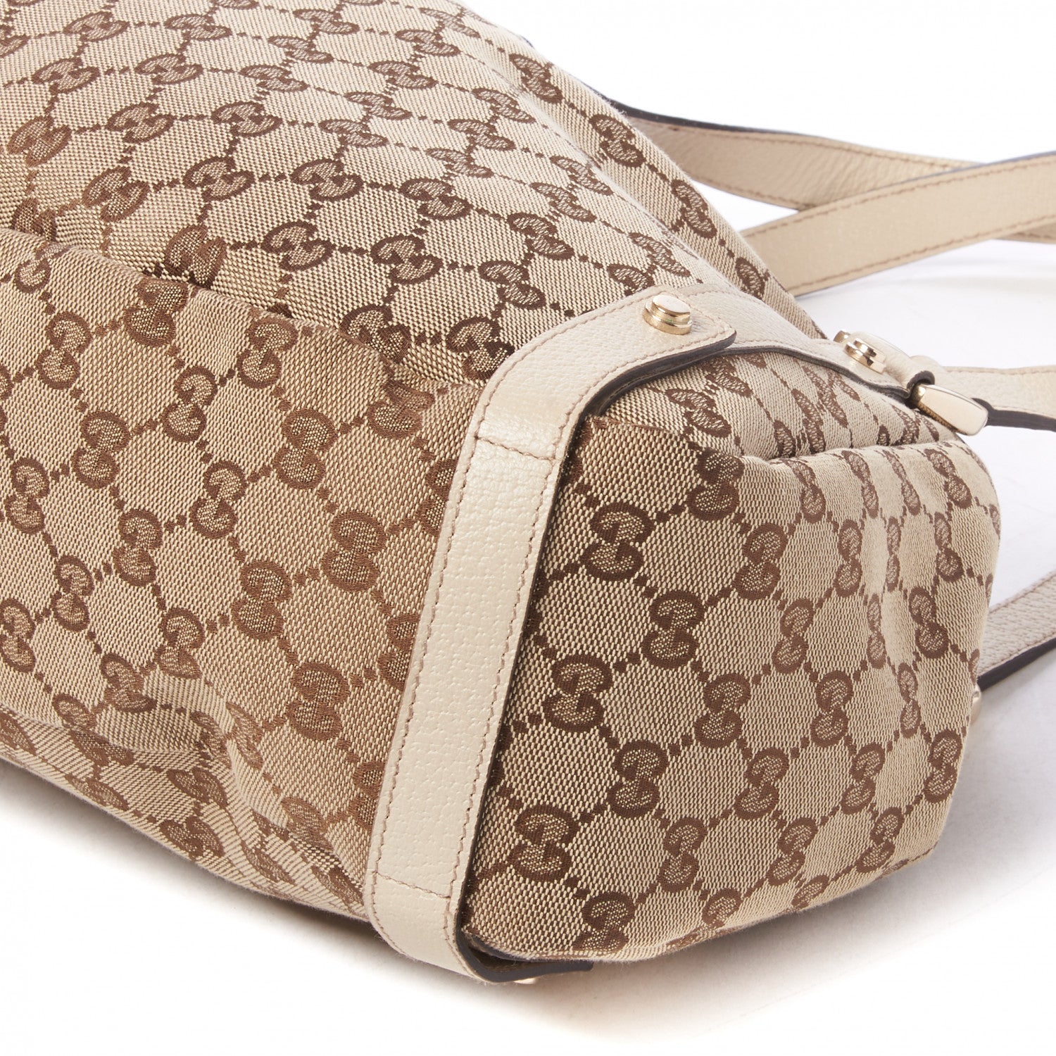Gucci Monogram Medium Abbey Shoulder Bag Off White 5 of 7