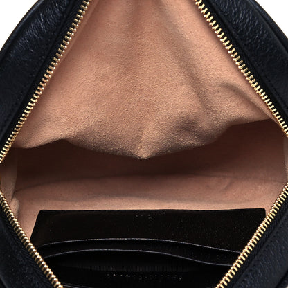 Gucci Grained Calfskin Web Mini Ophidia Round Backpack Black 4 of 10