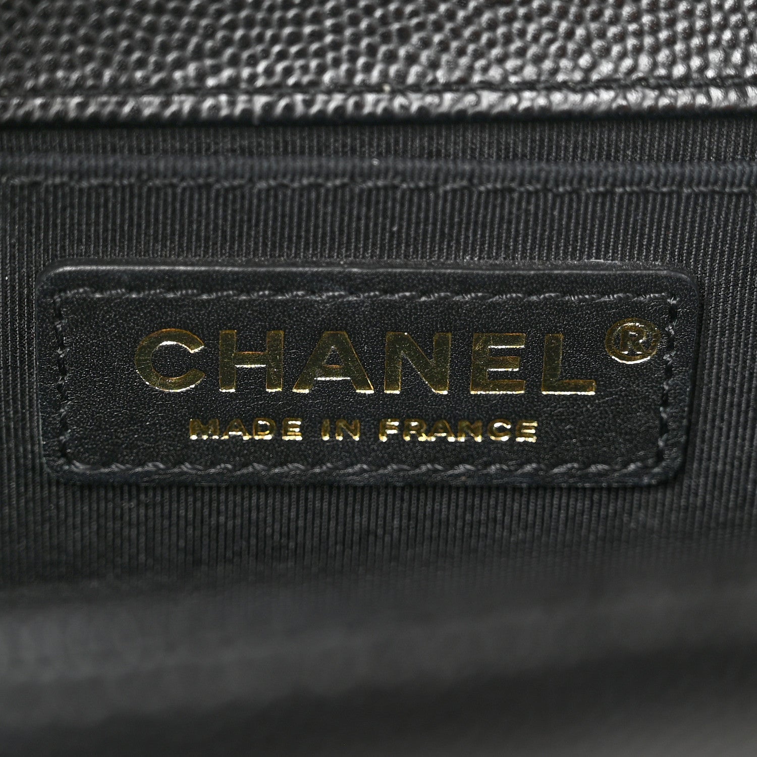Chanel Caviar Quilted Medium Boy Flap Black 6 of 14