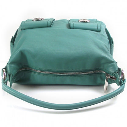 Marc Jacobs Leather Large Multipocket Hobo Teal 6 of 11