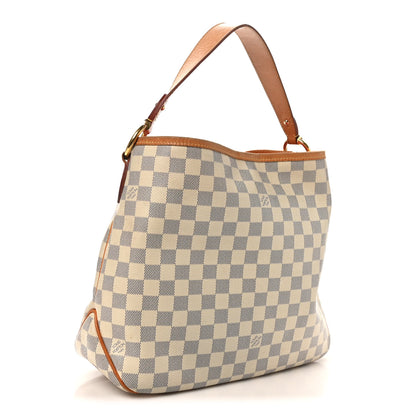 Louis Vuitton Damier Azur Delightful PM Pink 3 of 10