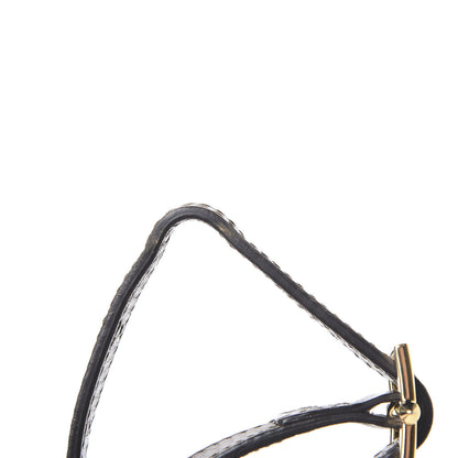 Gucci GG Supreme Monogram Textured Dollar Calfskin Web Small Ophidia Dome Shoulder Bag Beige Ebony New Acero 14 of 14