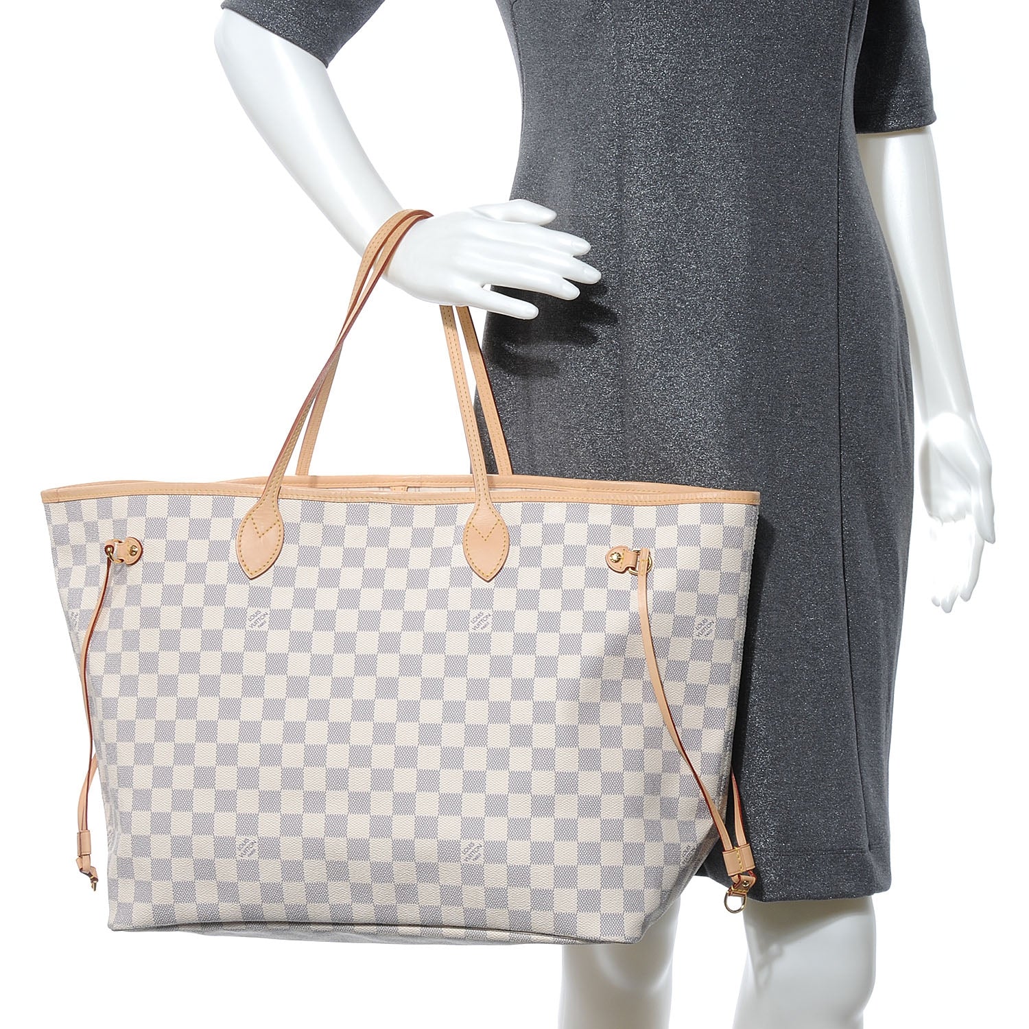 Louis Vuitton Damier Azur Neverfull GM 2 of 7