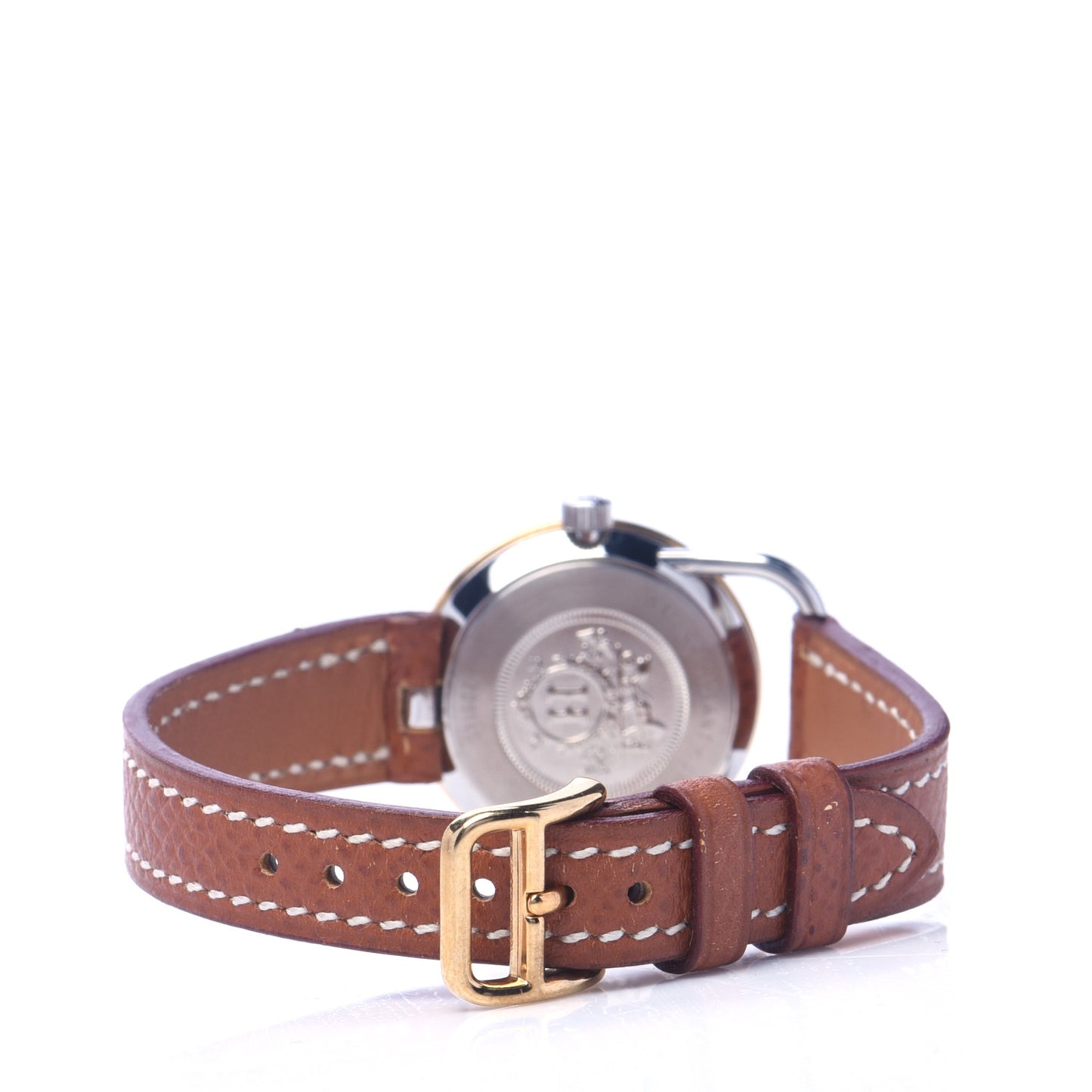 Stainless Steel Barenia 28mm Arceau Quartz Watch Fauve