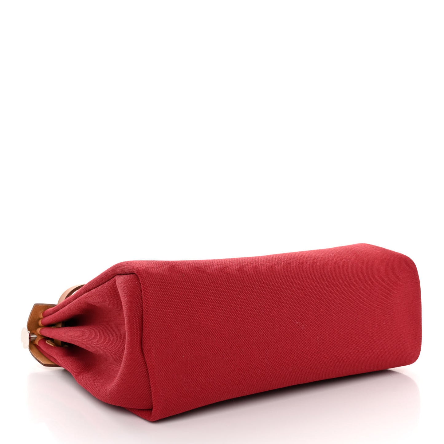 Vache Hunter Toile Herbag Zip 31 PM Rouge Grenat Natural