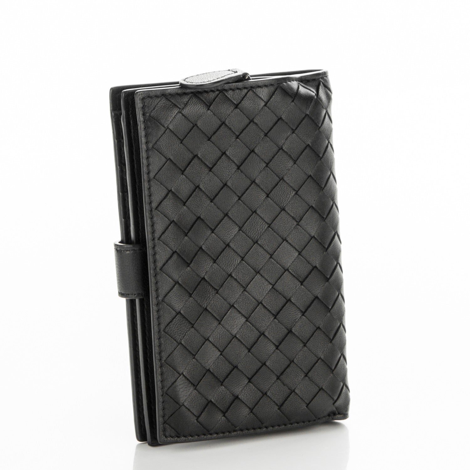 Bottega Veneta Nappa Intrecciato Continental Wallet Black 3 of 6