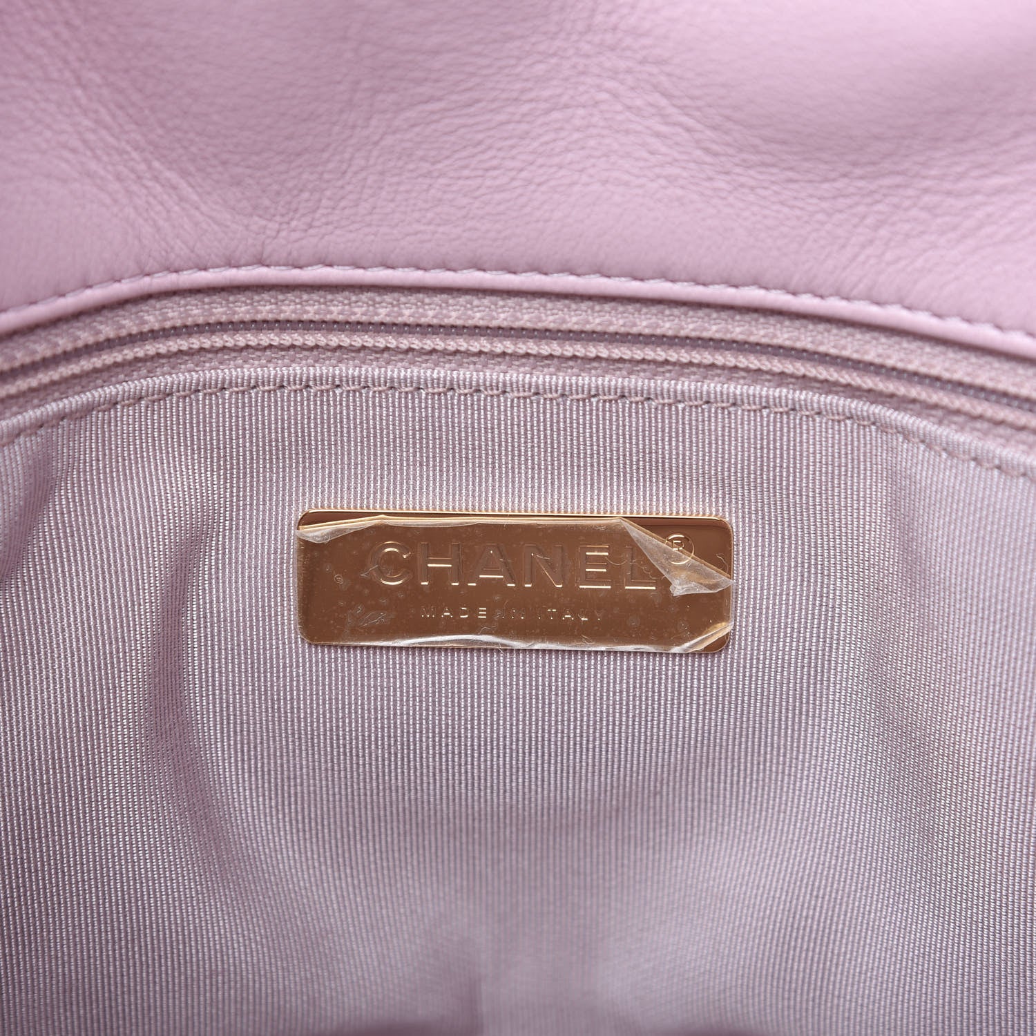 Chanel Lambskin Quilted Medium Chanel 19 Flap Light Pink 8 of 11