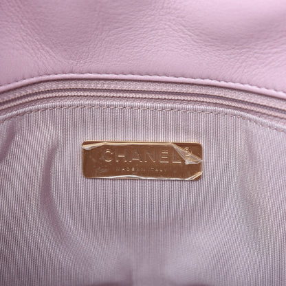 Chanel Lambskin Quilted Medium Chanel 19 Flap Light Pink 8 of 11