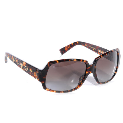 Louis Vuitton Dark Tortoise Obsession Carre Landscape Sunglasses 3 of 5
