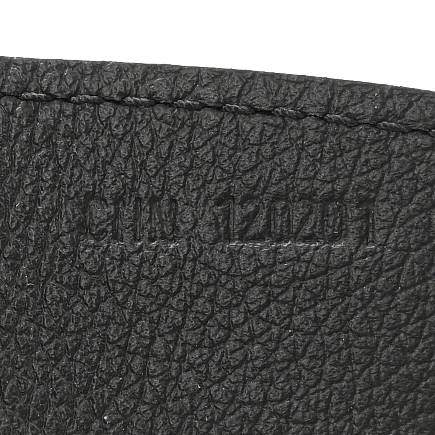 Calfskin Bag Clip Black