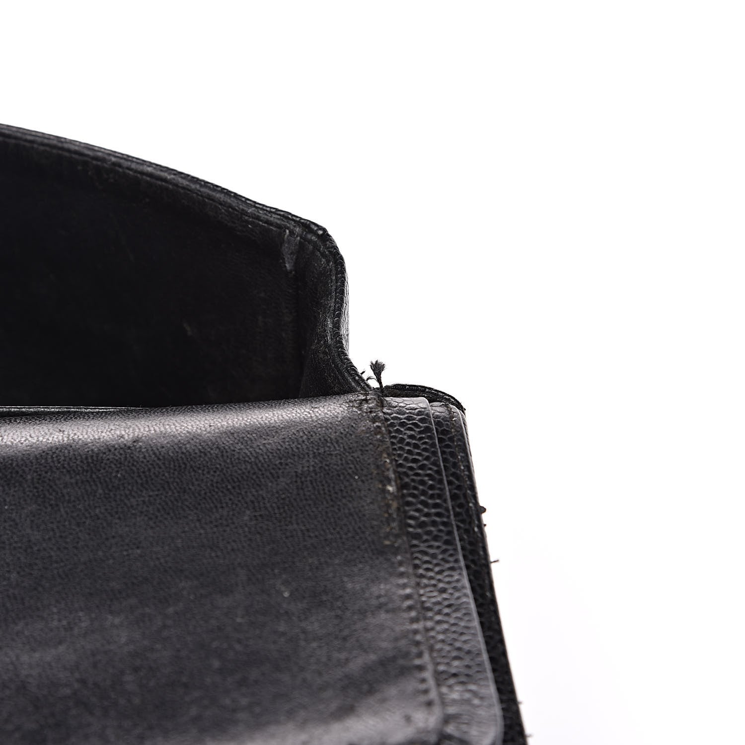 Chanel Caviar Quilted Medium Double Flap Black 14 of 16