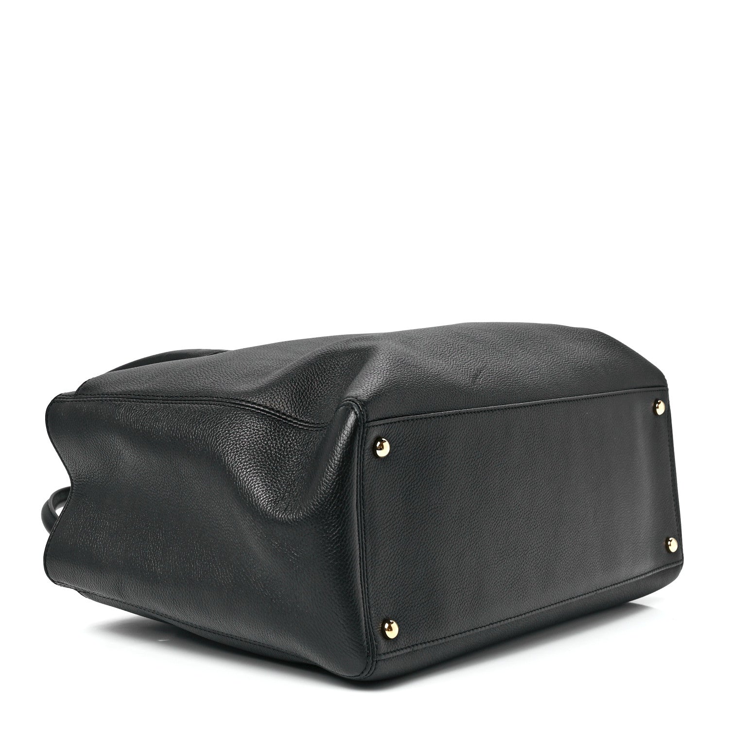 Chanel Calfskin Cerf Executive Shopper Tote Black 3 of 12