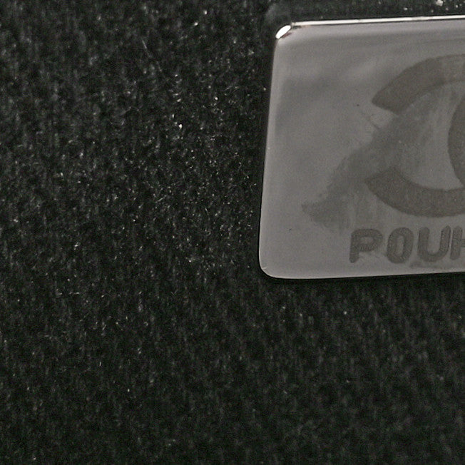 Mixed Fibers Calfskin Medium Deauville Tote Black