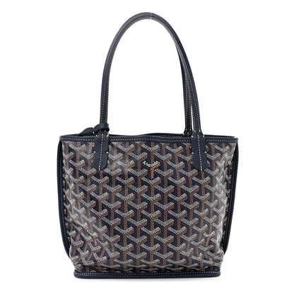 Goyard Goyardine Reversible Mini Anjou Navy 1 of 17