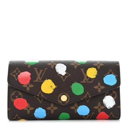Louis Vuitton X YK Monogram Sarah Wallet 1 of 9