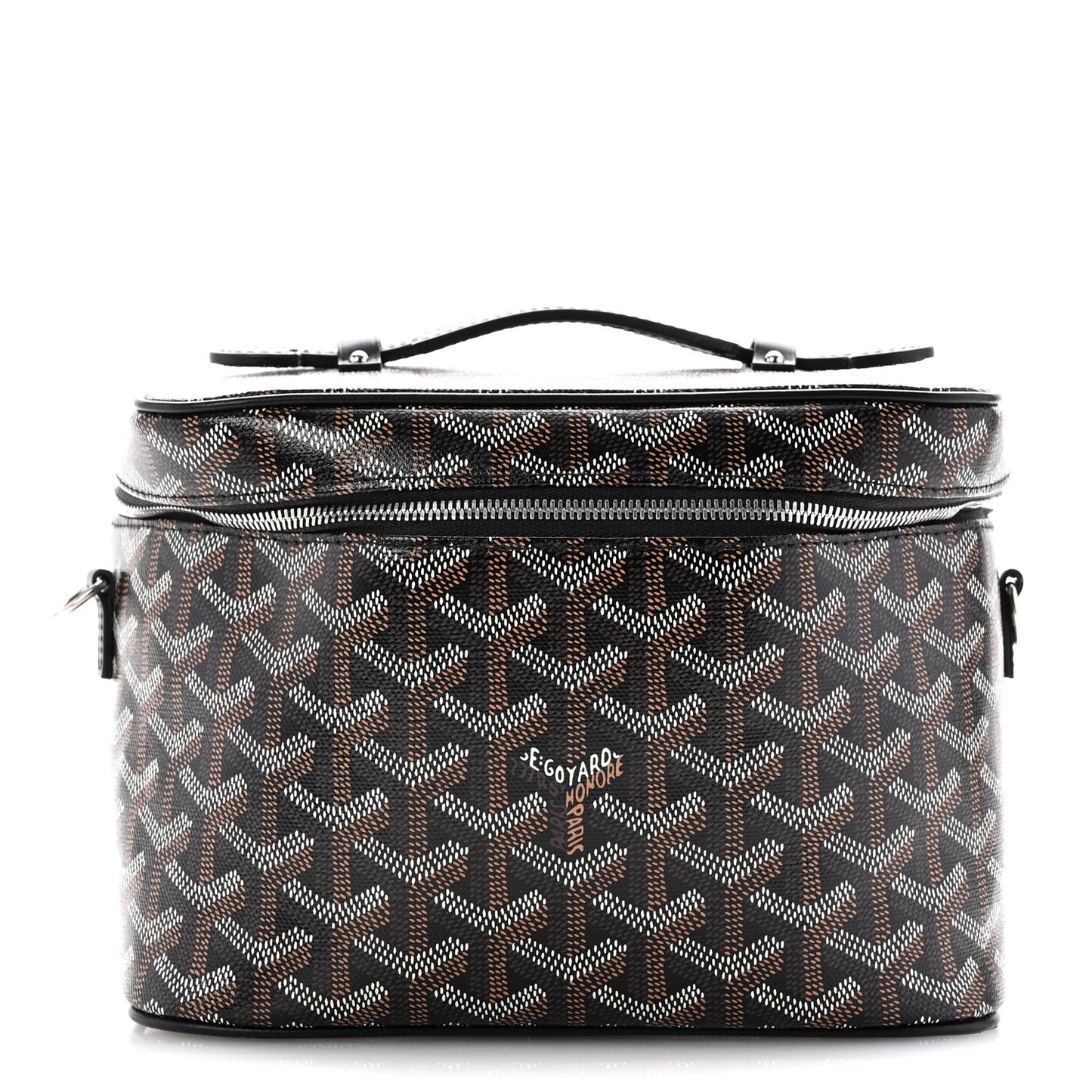 Goyardine Muse Vanity Case Black