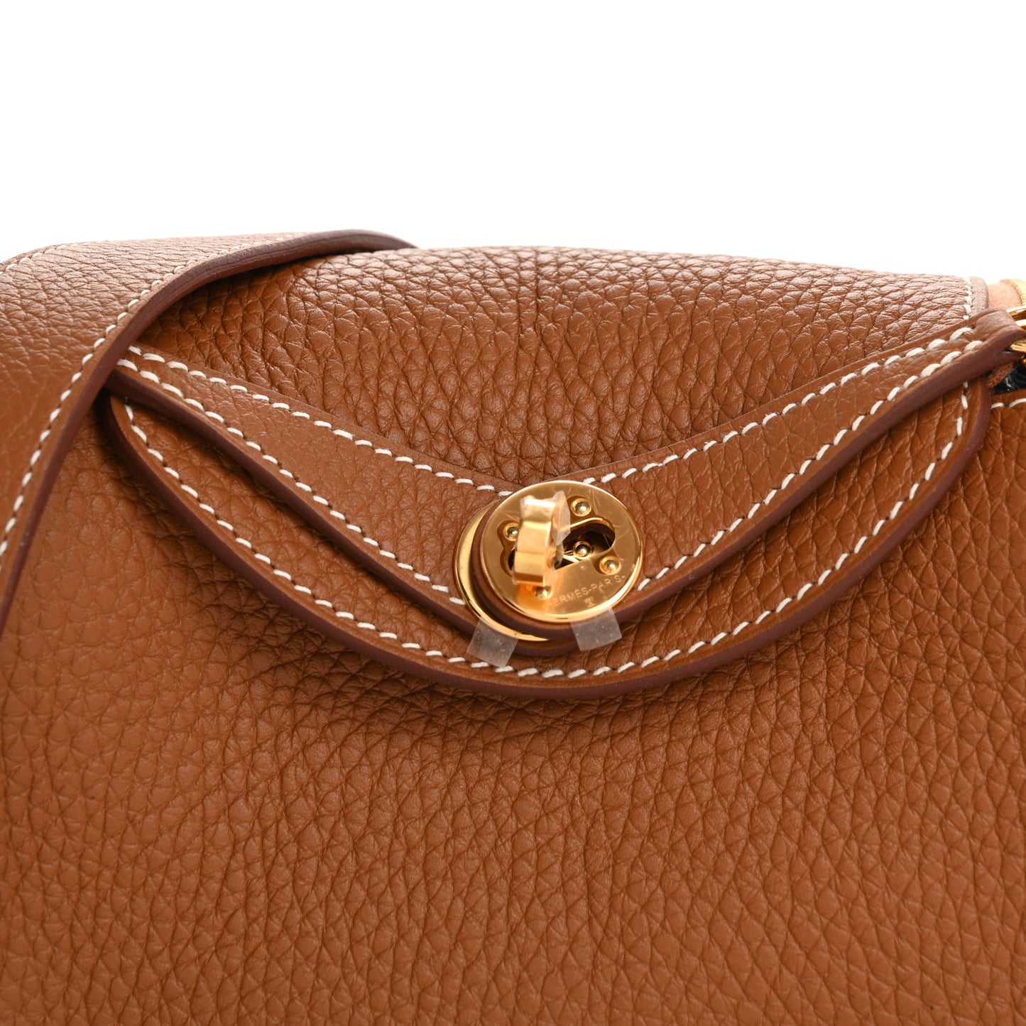 Taurillon Clemence Mini Lindy 20 Gold