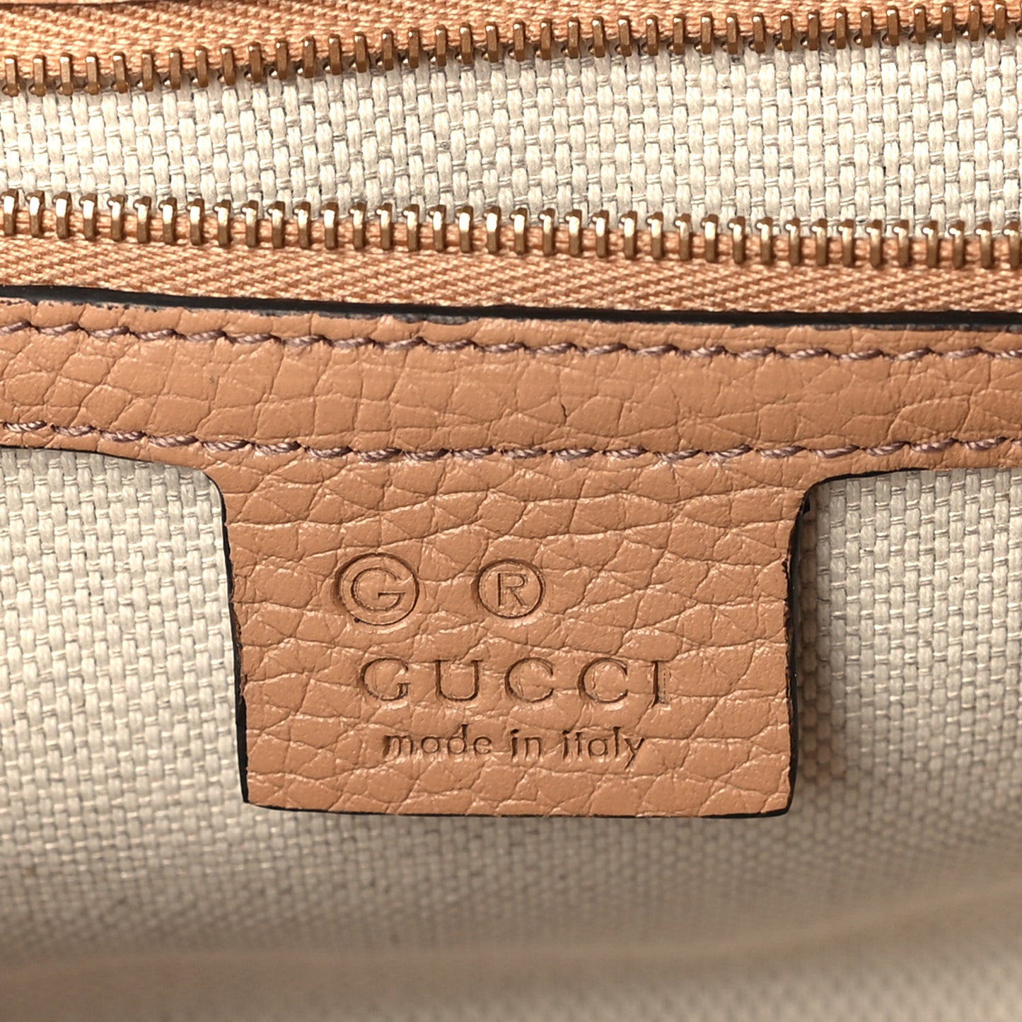Pebbled Calfskin Medium Soho Flap Crossbody Camelia