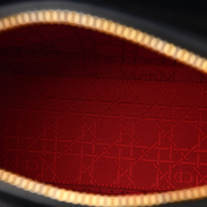 Christian Dior Lambskin Cannage Medium Lady Dior Black 5 of 12