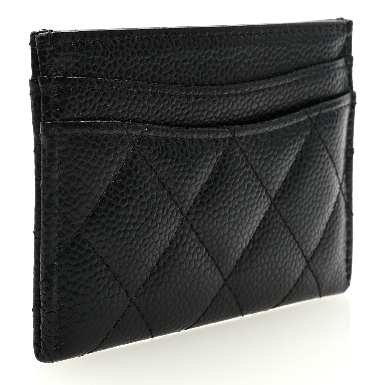 Chanel Caviar Quilted Card Holder Black 3 of 7