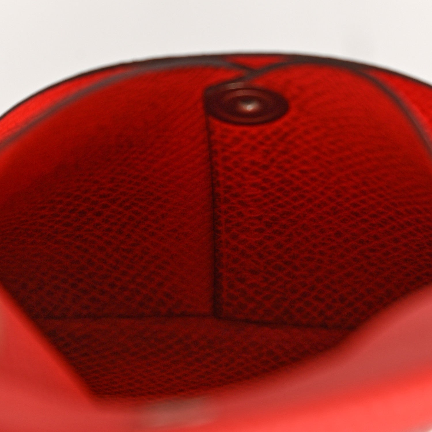 Hermes Epsom Bastia Coin Purse Rouge De Coeur 6 of 9