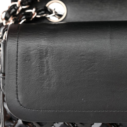 Chanel Patent Quilted Medium Double Flap Black 13 of 13