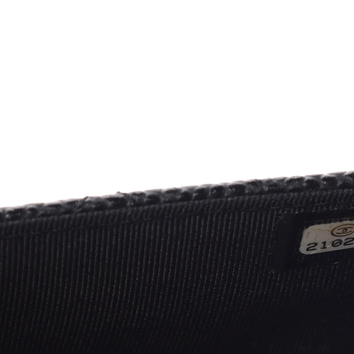Chanel Caviar Quilted Wallet On Chain WOC Black 8 of 10