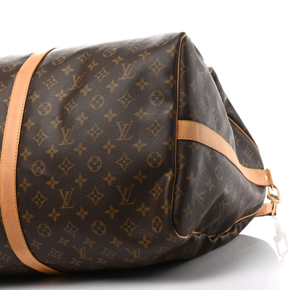 Louis Vuitton Monogram Keepall Bandouliere 60 10 of 16