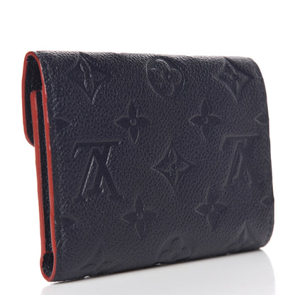 Louis Vuitton Empreinte Victorine Wallet Marine Rouge 3 of 7