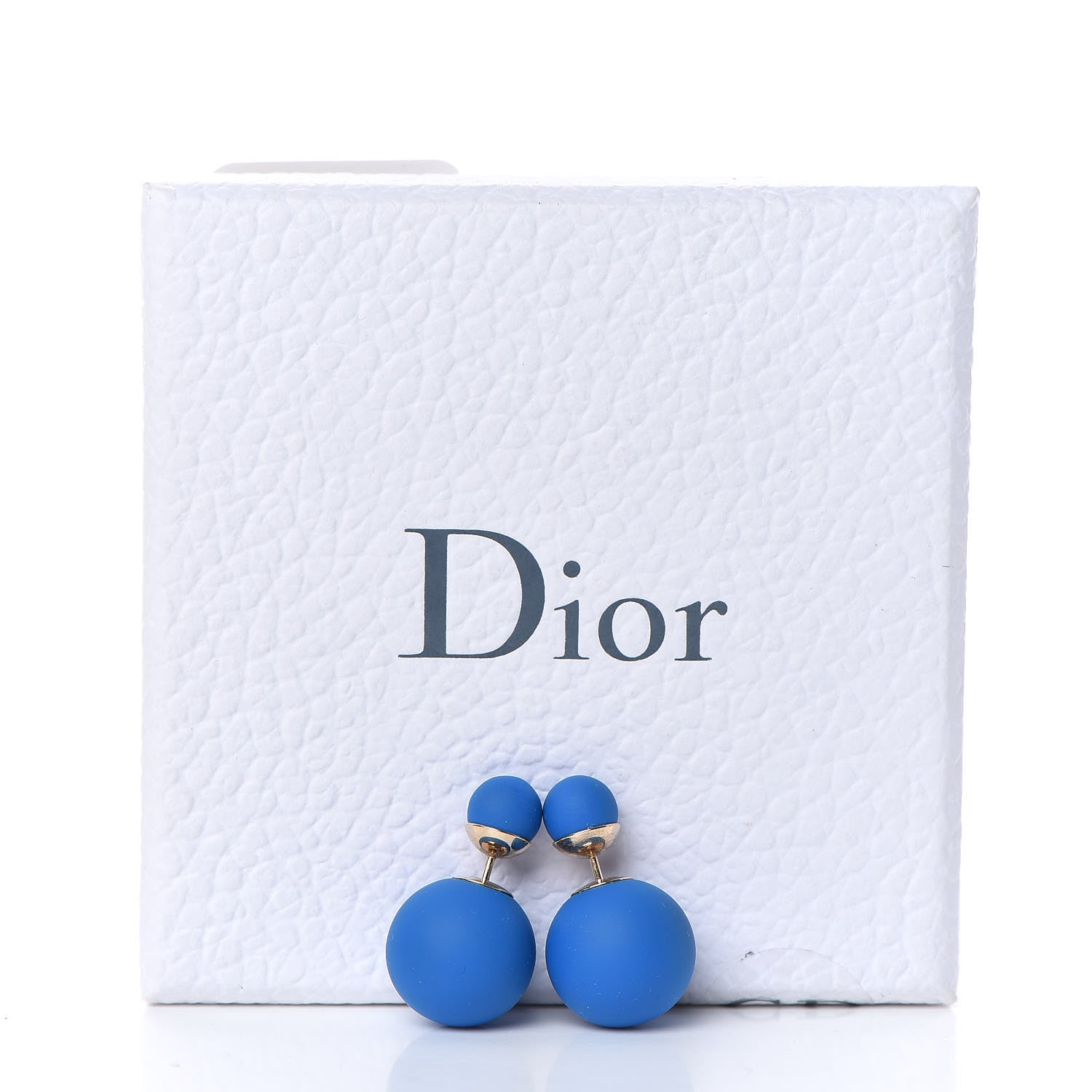 Christian Dior Mise En Dior Tribal Earrings Blue 4 of 4