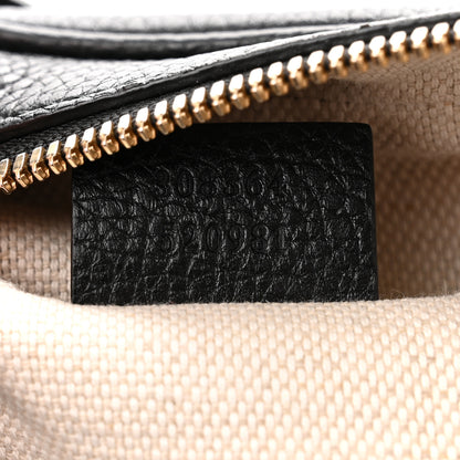 Gucci Pebbled Calfskin Small Soho Disco Bag Black 7 of 10