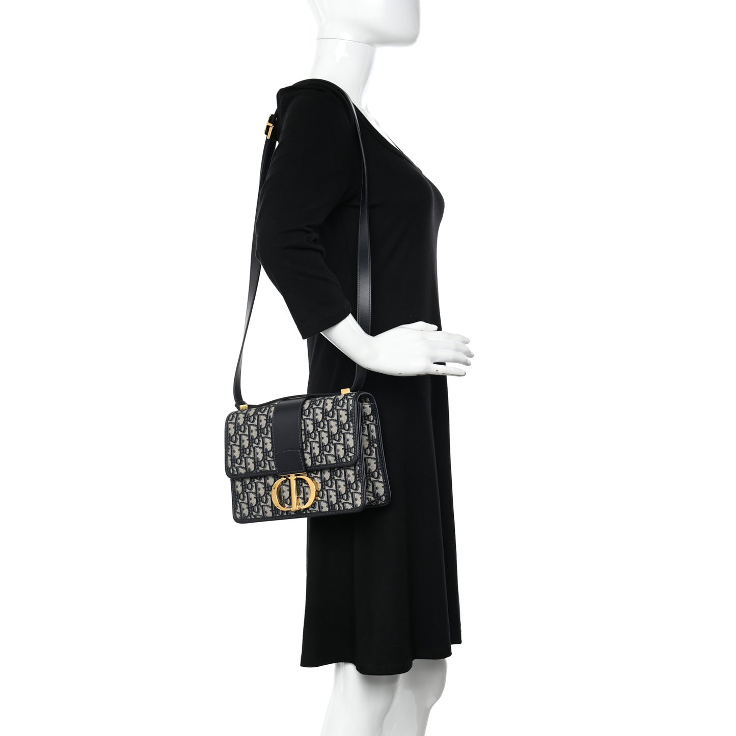 Oblique 30 Montaigne Flap Bag Blue