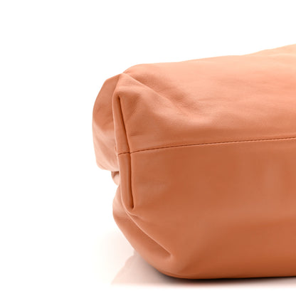Bottega Veneta Smooth Butter Calf The Pouch Oversized Clutch Clay 9 of 10