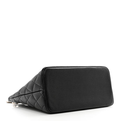 Chanel Caviar Quilted Medallion Tote Black 4 of 11