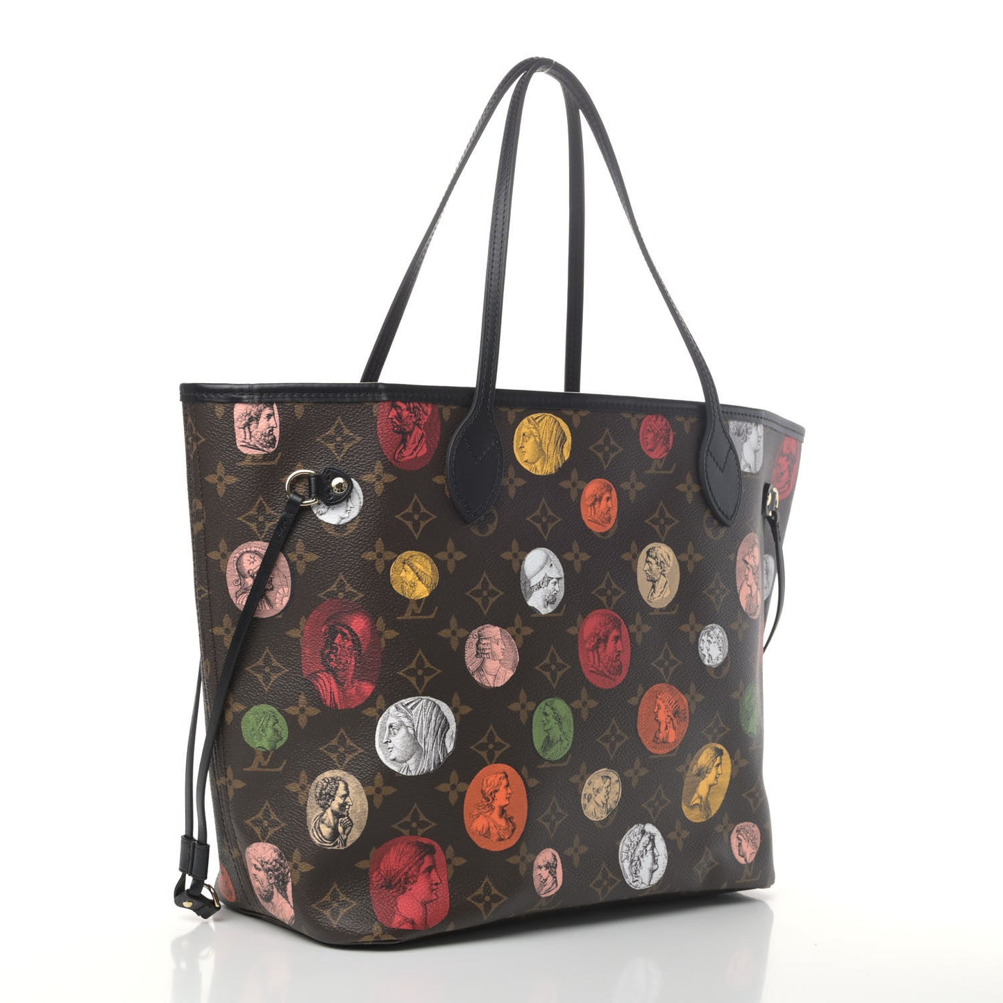 X FORNASETTI Monogram Cameo Neverfull MM