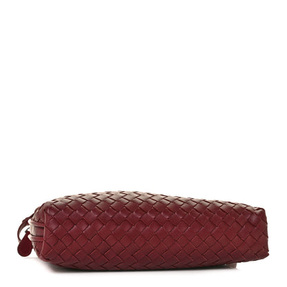 Bottega Veneta Nappa Intrecciato Pillow Crossbody Messenger Dark Red 4 of 8