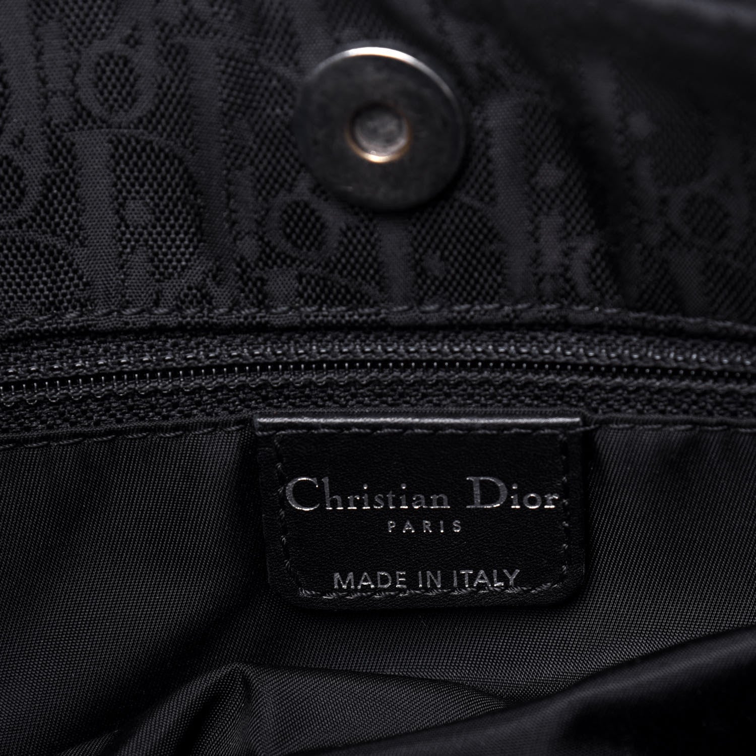 Christian Dior Monogram Ethnic Hobo Black 6 of 16