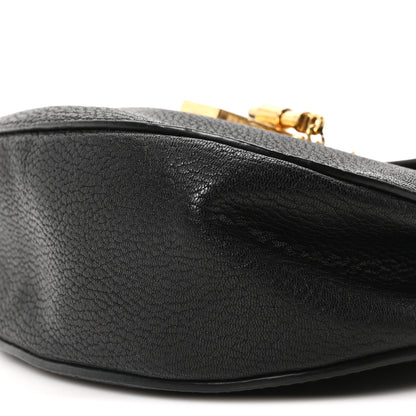 Chloe Grained Lambskin Drew Shoulder Bag Black 10 of 10