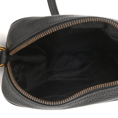 Gucci Pebbled Calfskin Mini Soho Disco Bag Black 5 of 10