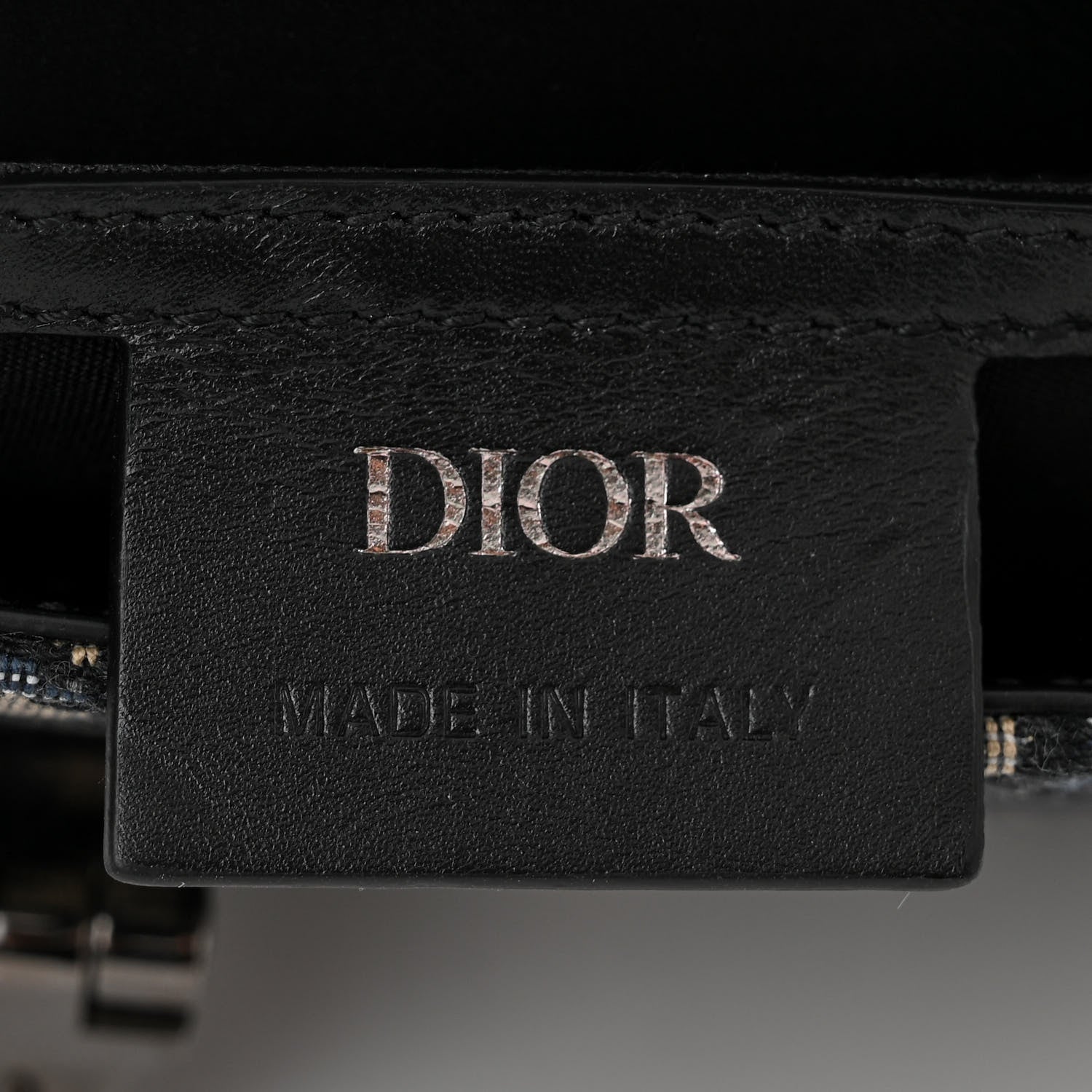 Christian Dior Oblique Smooth Calfskin Messenger Beige Black 6 of 12