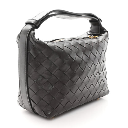 Bottega Veneta Calfskin Nappa Intrecciato Mini Wallace Fondant 2 of 10