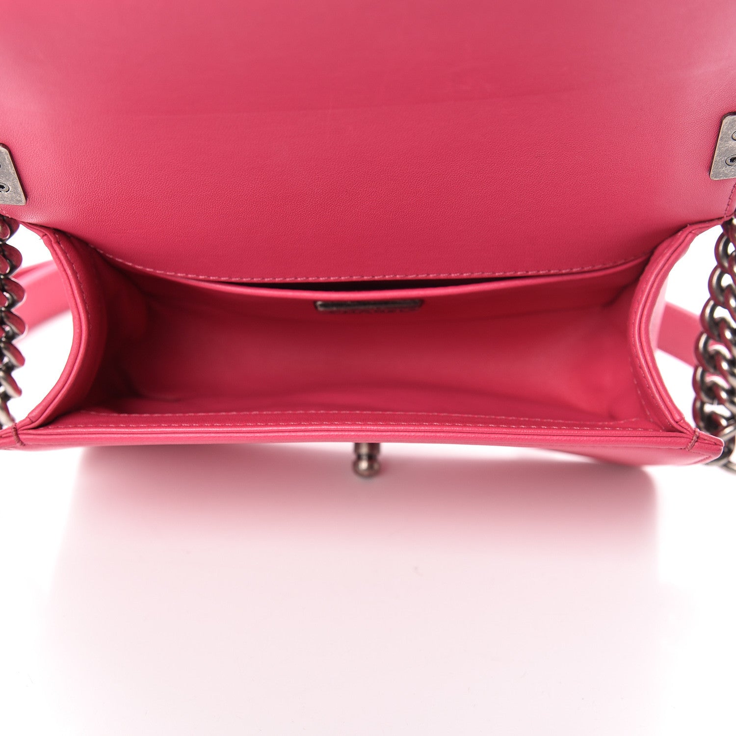 Chanel Galuchat Stingray Small Boy Flap Pink 5 of 14