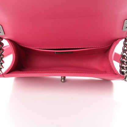 Chanel Galuchat Stingray Small Boy Flap Pink 5 of 14