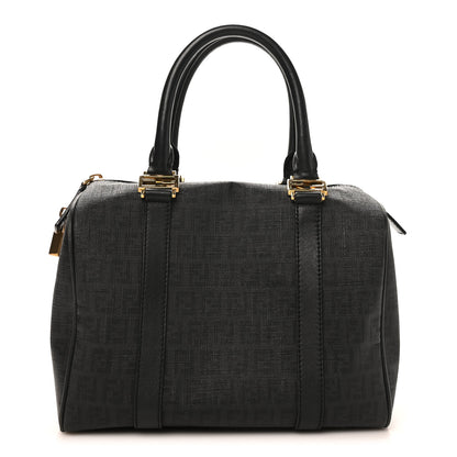 Fendi Zucchino Spalmati Vitello Small Boston Black 1 of 12
